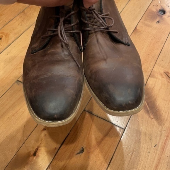 Joseph Abboud men’s shoes size 9 brown leather - Picture 5 of 9